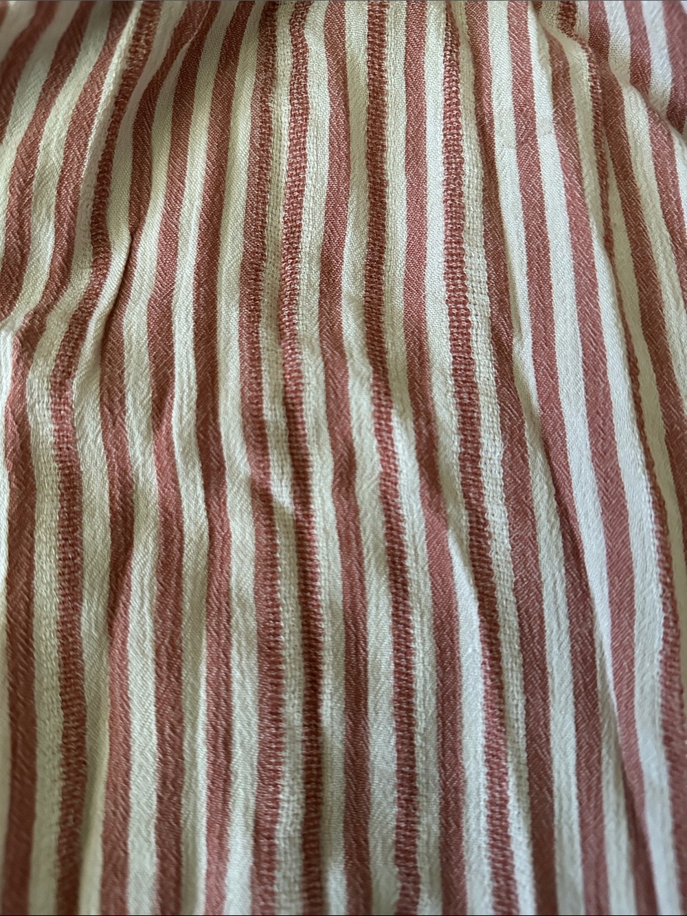 American Eagle Outfitters Pink and White Striped Maxi Dress with Tie Waist - Picture 2 of 3